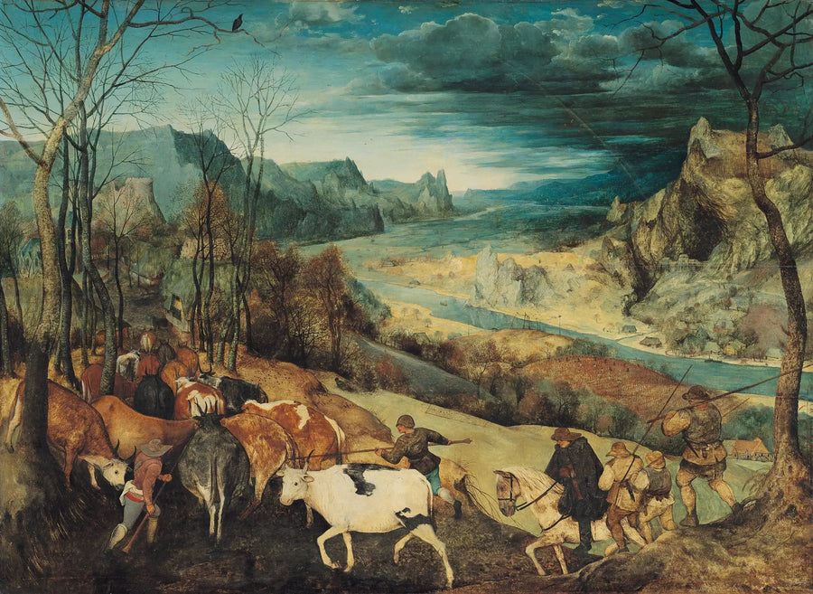 Hyrdernes hjemkomst - Pieter Brueghel den Ældre