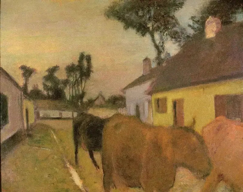 Hyrdningens tilbagekomst - Edgar Degas