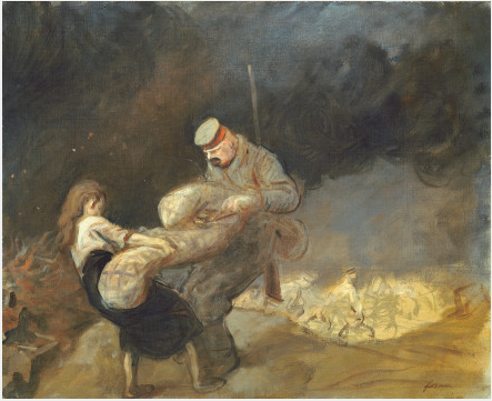 Rekvisitionen - Jean-Louis Forain