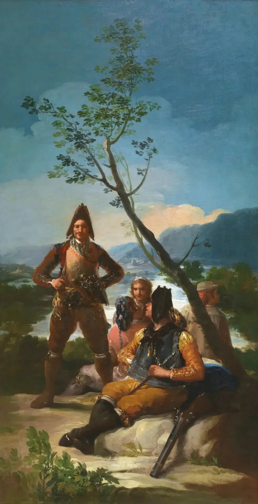 Tobakslageret - Francisco de Goya