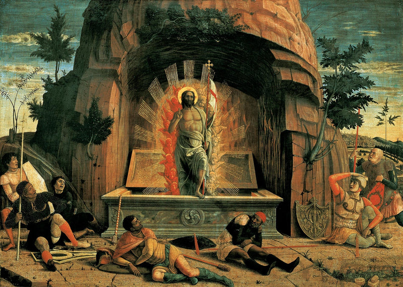 Opstandelsen - Andrea Mantegna