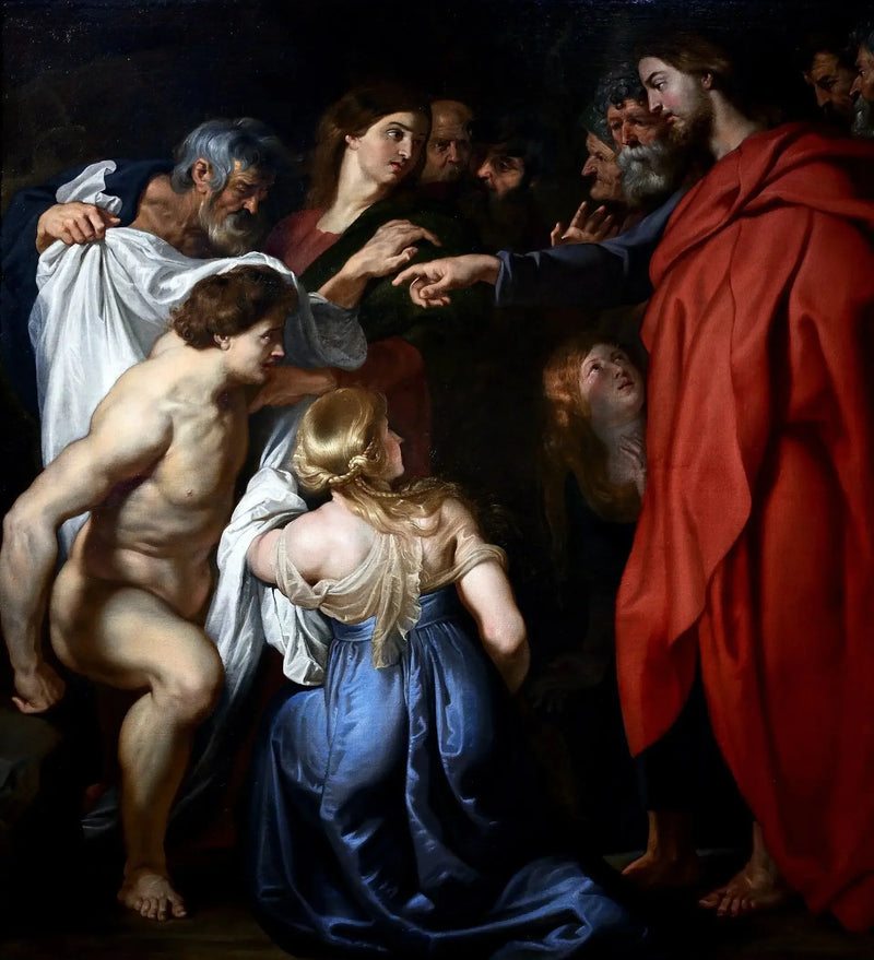 Lazarus' opstandelse - Peter Paul Rubens