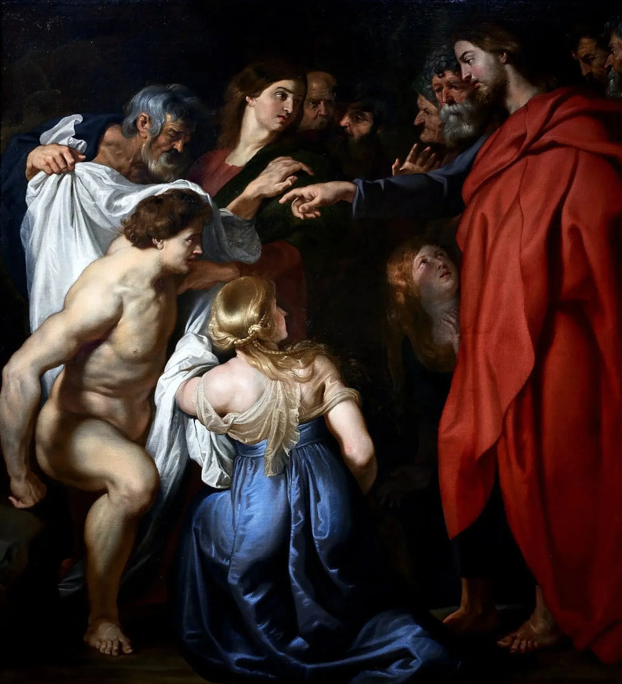 Lazarus' opstandelse - Peter Paul Rubens
