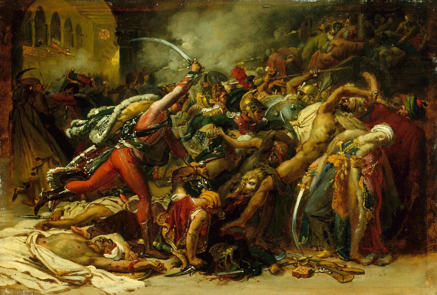Kairo-oprøret - Anne-Louis Girodet