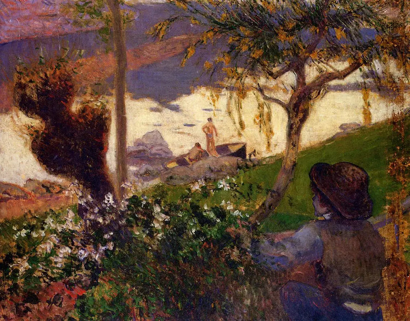 Den hvide flod - Paul Gauguin