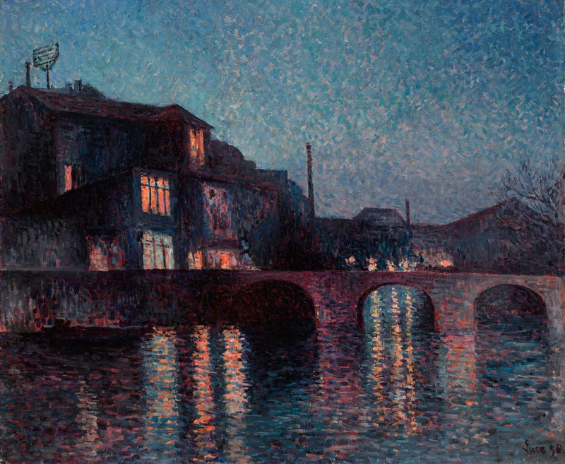 Floden Sambre i Charleroi - Maximilien Luce