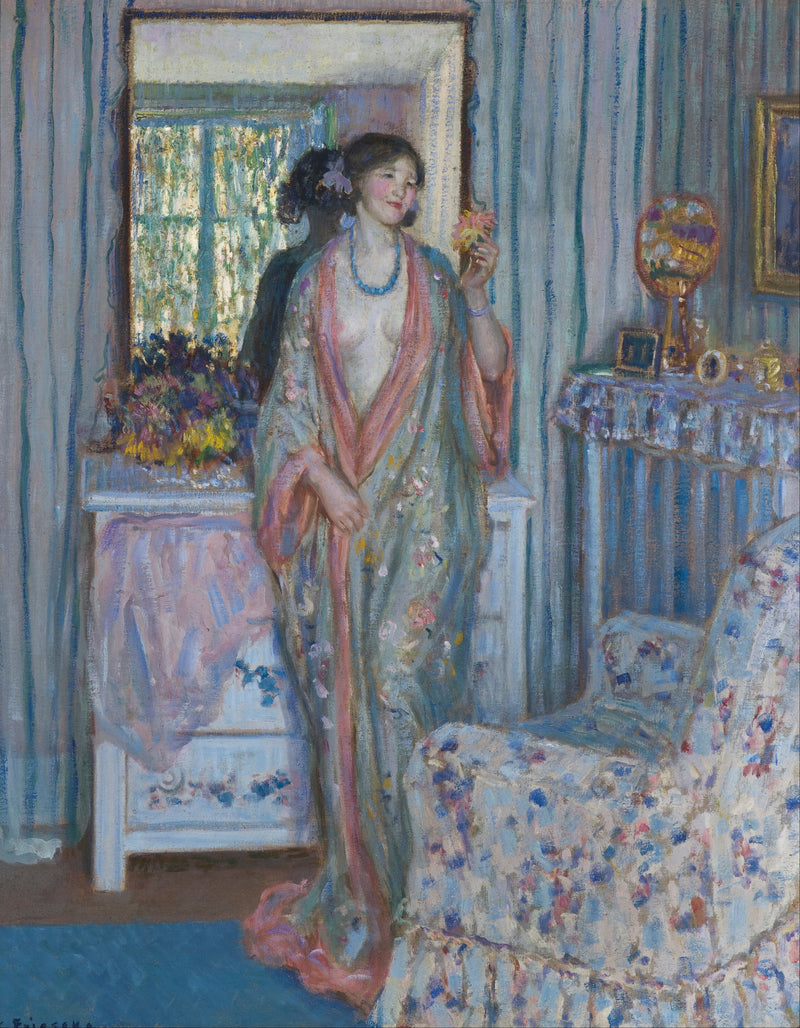 La Kjole - Frederick Carl Frieseke