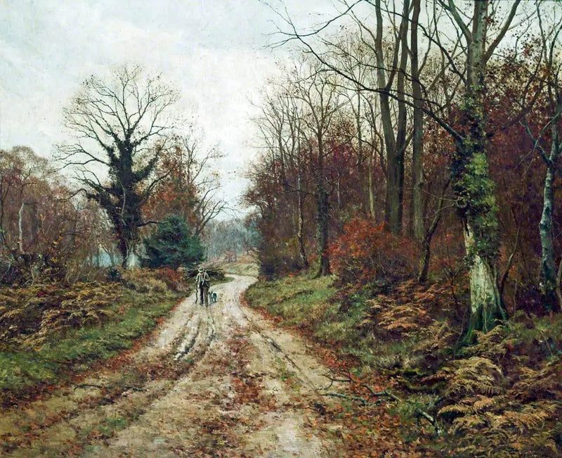 Efterårsvägen (Mitcham Woods, Surrey) - Edward Wilkins Waite