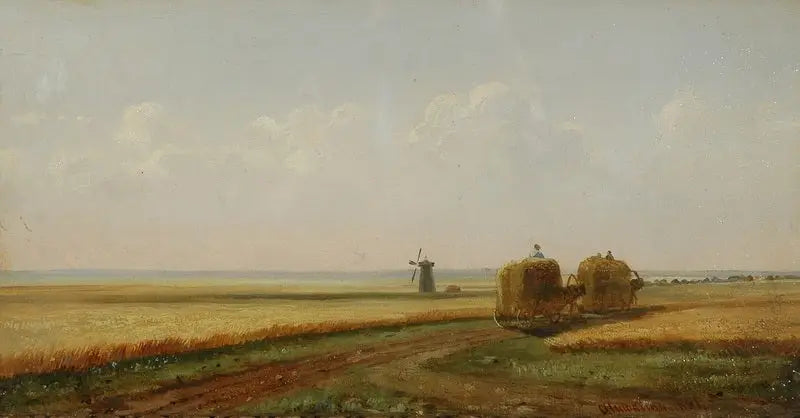 La route dans la vallée - Ivan Chichkine - Alpha Reproduction