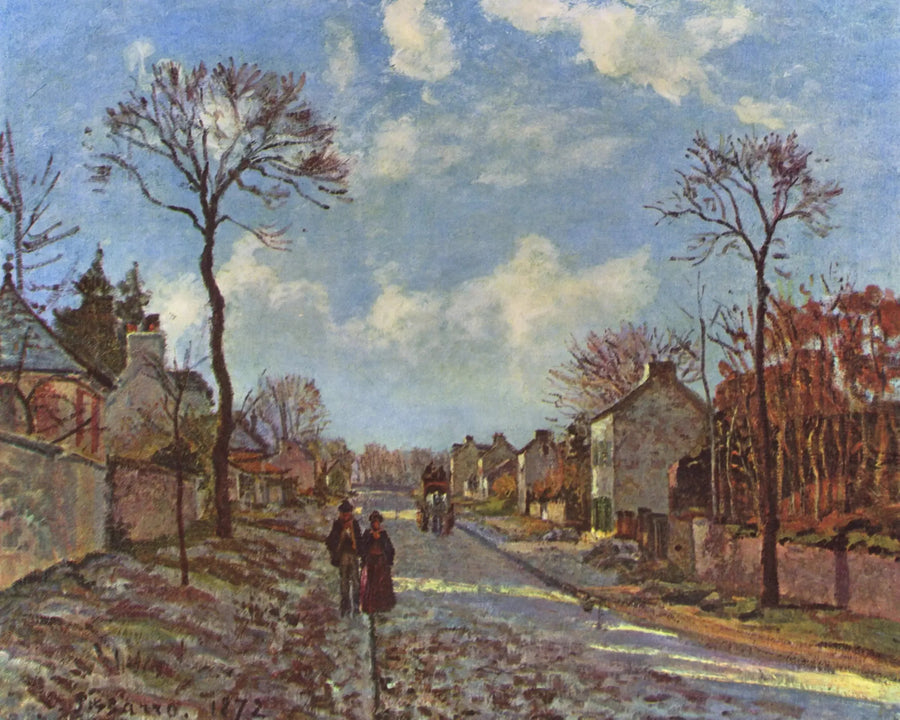 Louveciennes Vejen - Camille Pissarro