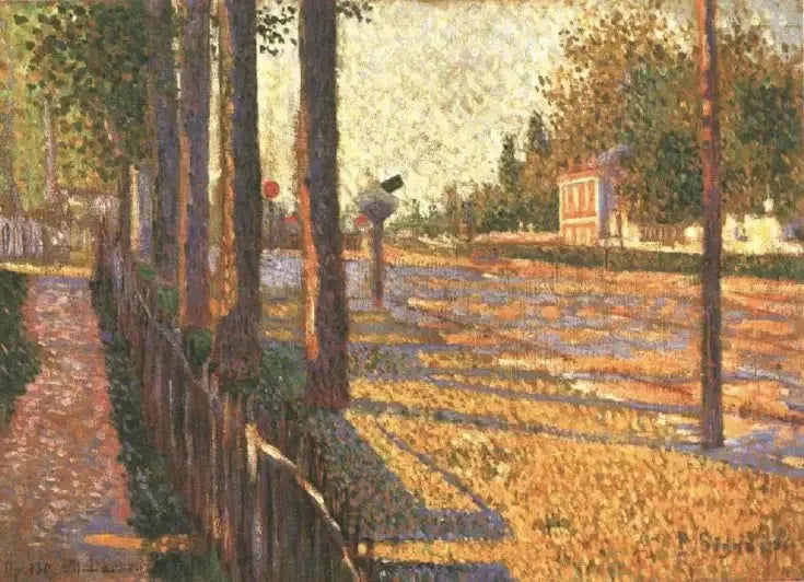 Vejen til Pontoise - Paul Signac