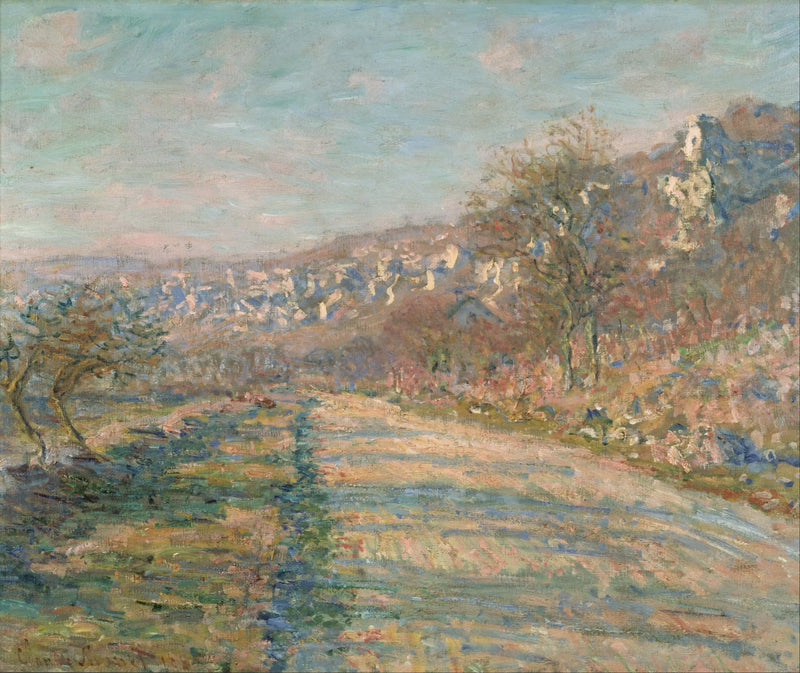 La Route de La Roche-Guyon - Claude Monet