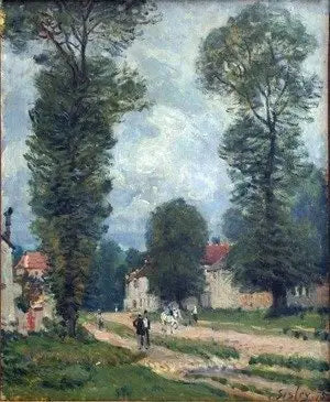 Vejen til Versailles - Alfred Sisley