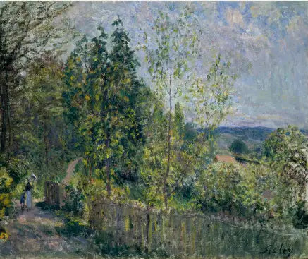 Skovvejen - Alfred Sisley