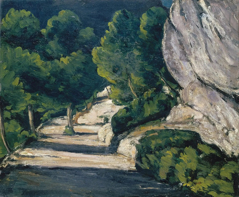 Skovvejen - Paul Cézanne