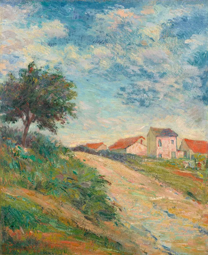 Den opstignende vej - Paul Gauguin