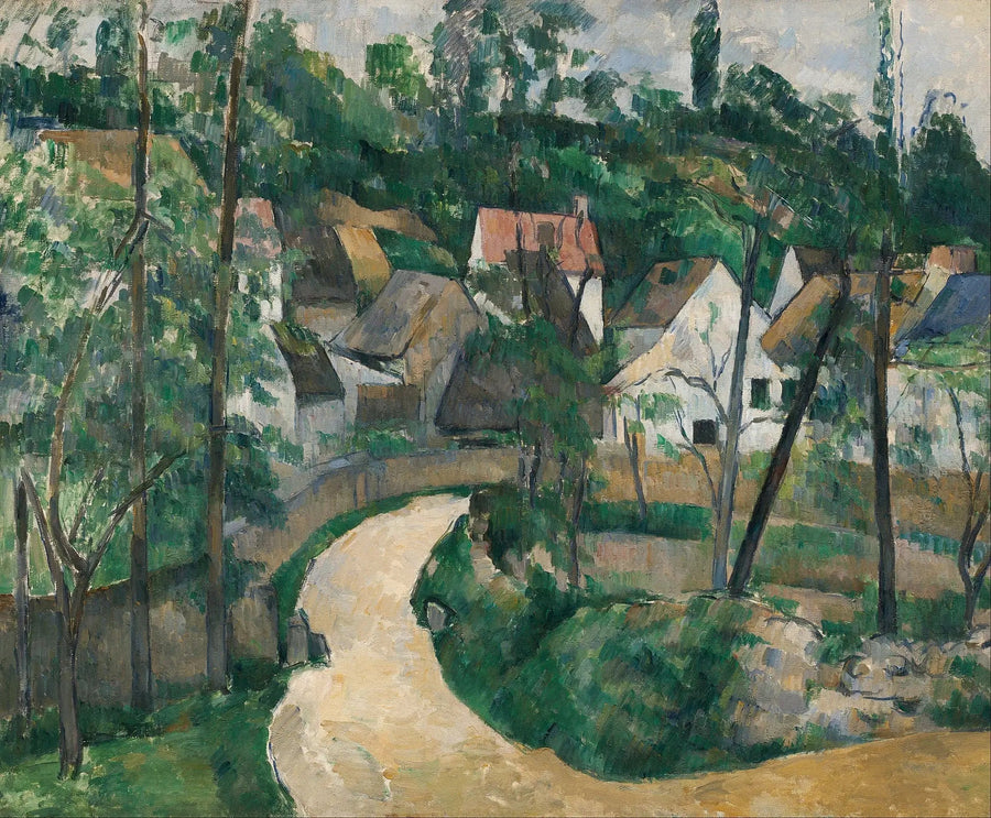 Den Svingende Vej - Paul Cézanne