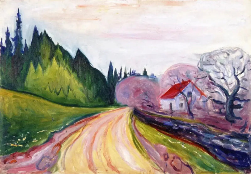 Vejen til Borre - Edvard Munch