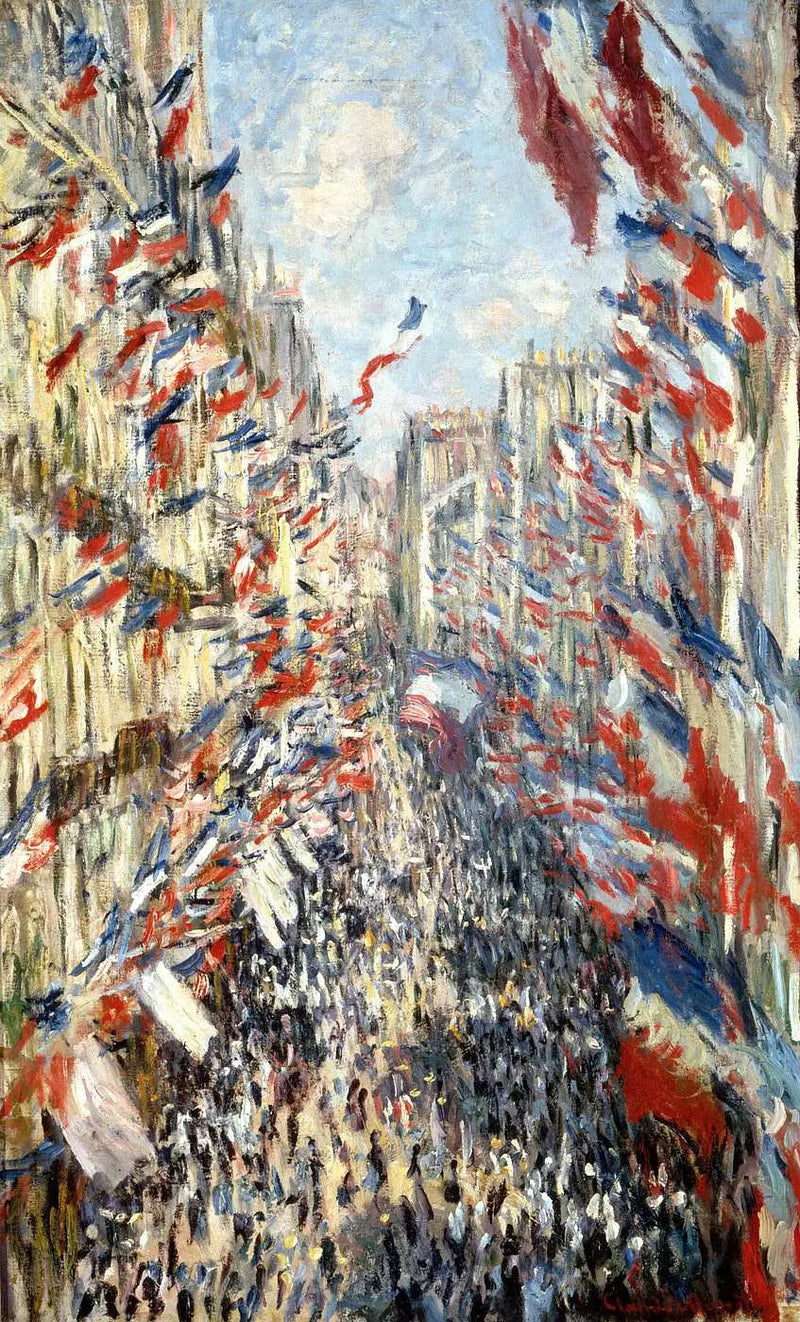 Montorgueil-gaden - Claude Monet