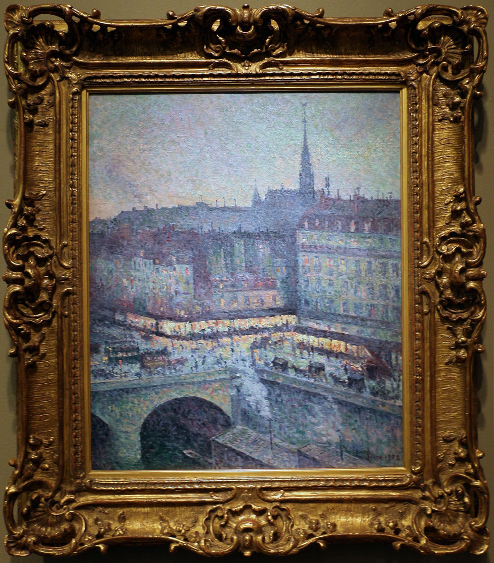 La Sainte-Chapelle - Maximilien Luce image 1 copie peinte à la main à l’huile