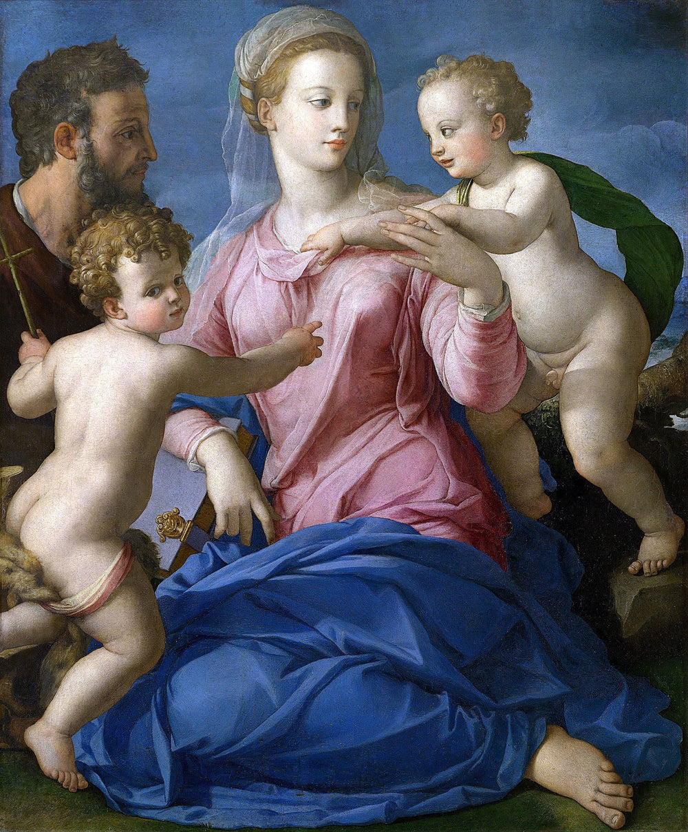 La Sainte Famille - Bronzino image 1 tableau peint à l’huile sur toile