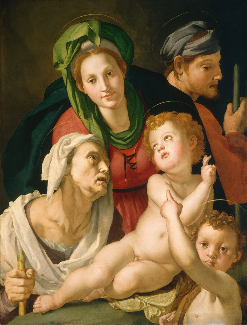 Den Hellige Familie - Bronzino