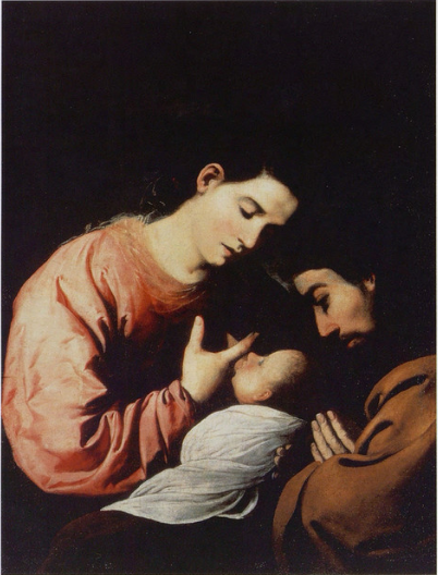 Den Hellige Familie - Francisco de Zurbarán