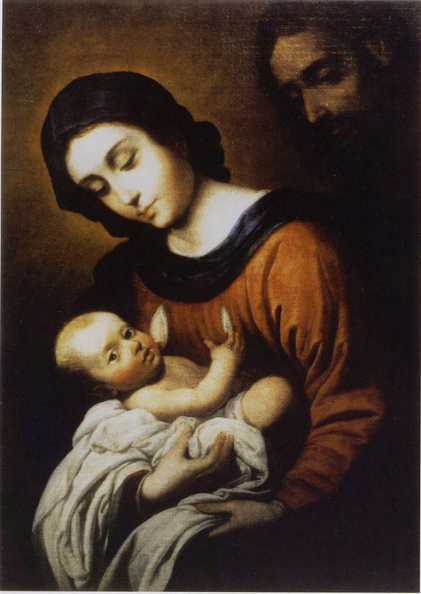 Den Hellige Familie - Francisco de Zurbarán