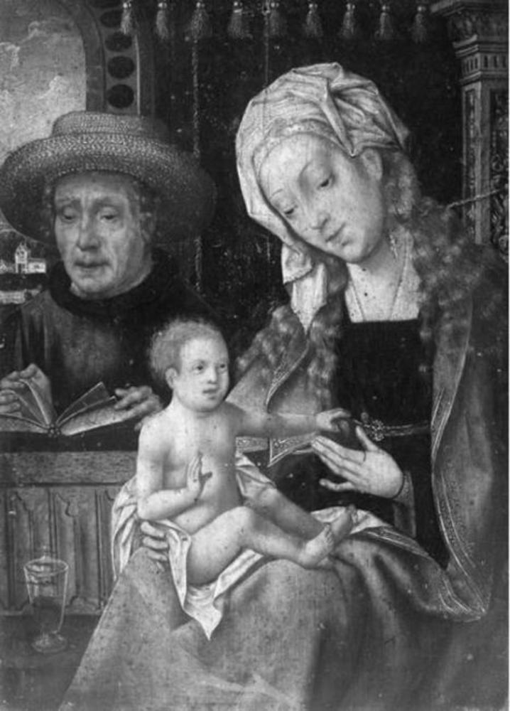 La Sainte Famille (Gand) - Joos van Cleve - Alpha Reproduction