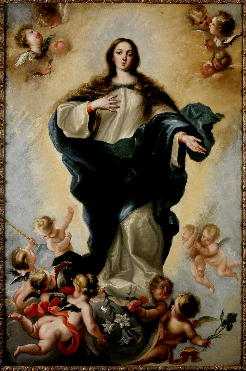La Sainte Famille - Juan Carreño de Miranda image 1 copie de tableau peinte à la main