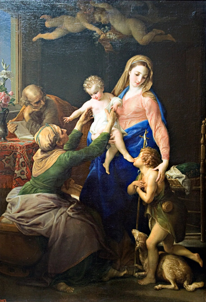 Den Hellige Familie - Pompeo Batoni