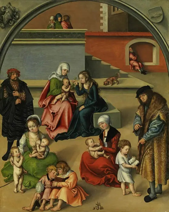 Den Hellige Slægt - Lucas Cranach den Ældre