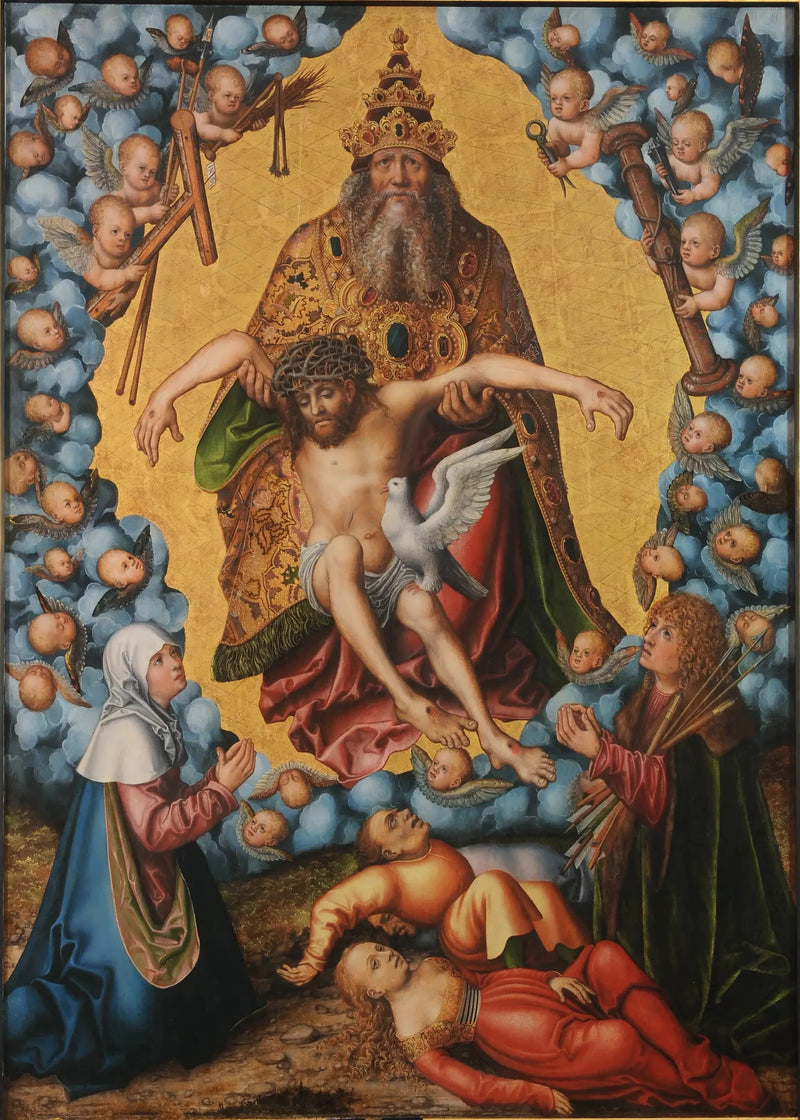 Den Hellige Treenighed - Lucas Cranach den Ældre