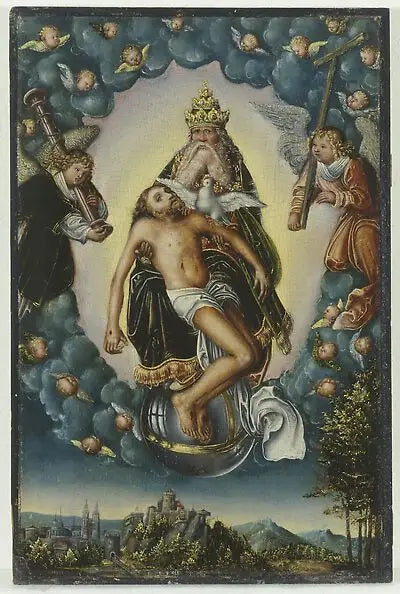 Den Hellige Treenighed - Lucas Cranach den Ældre