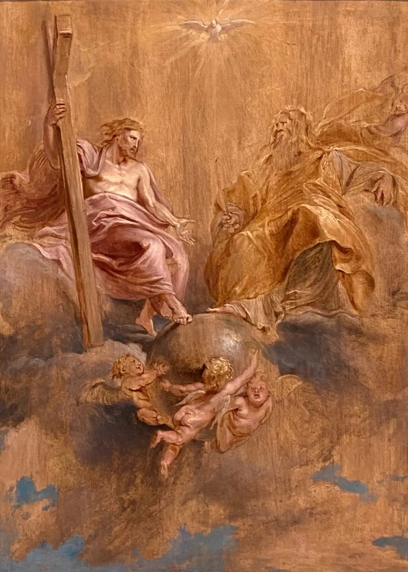 Den Hellige Treenighed - Peter Paul Rubens