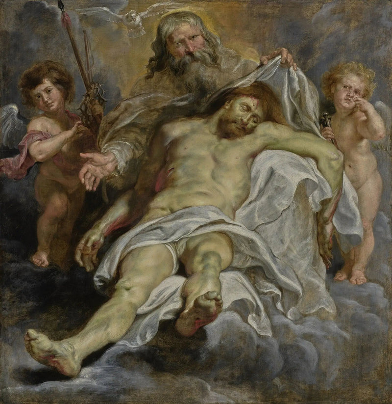 Den Hellige Treenighed - Peter Paul Rubens