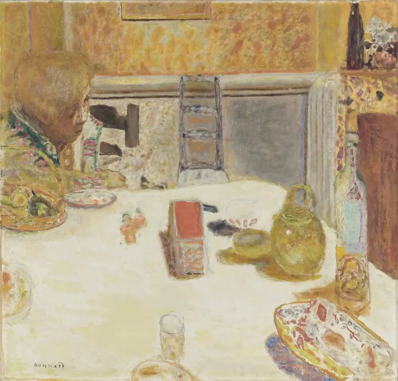Spisestuen i Cannet - Pierre Bonnard