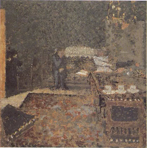 Félix Vallotton's spisestue i La Naz - Édouard Vuillard