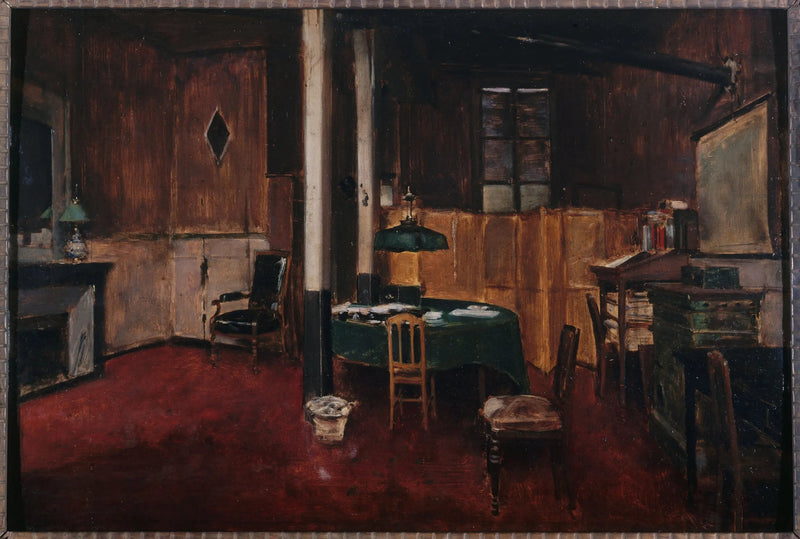 Redaktionslokalet for Journal des débats - Jean Béraud