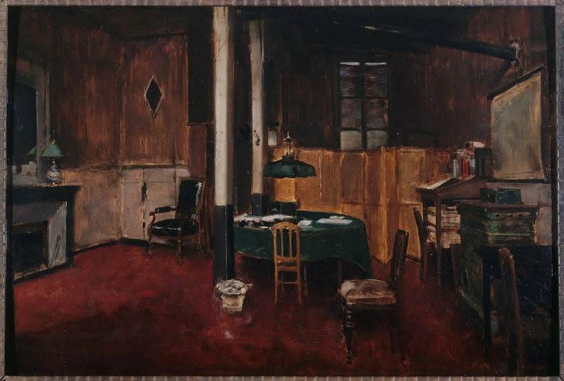 Redaktionslokalet for Journal des débats - Jean Béraud