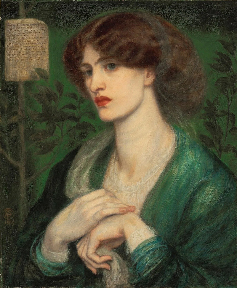 Beatrices Hilsen - Dante Gabriel Rossetti