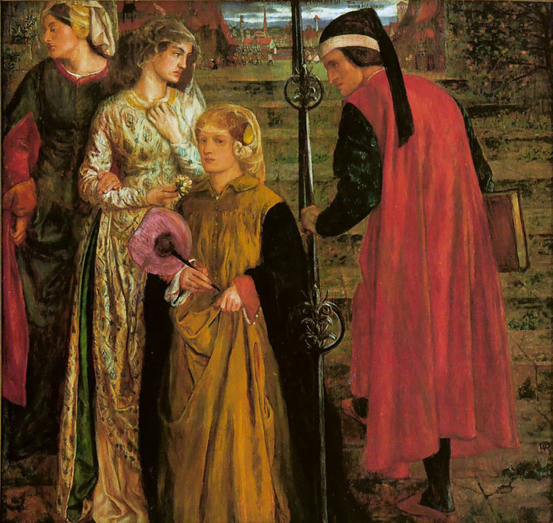 Beatrices hilsen - Dante Gabriel Rossetti