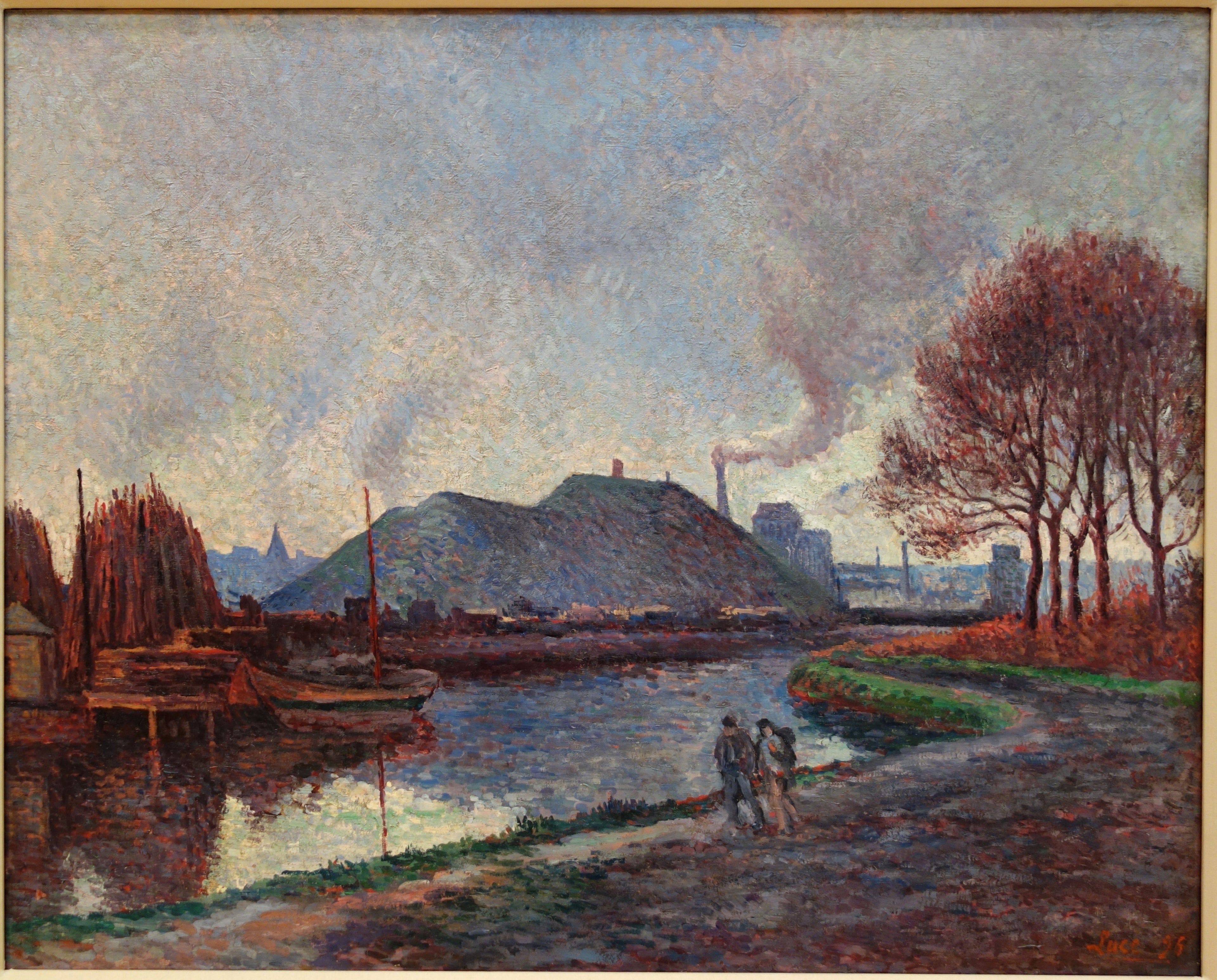 La Sambre à Charleroi - Maximilien Luce - Alpha Reproduction