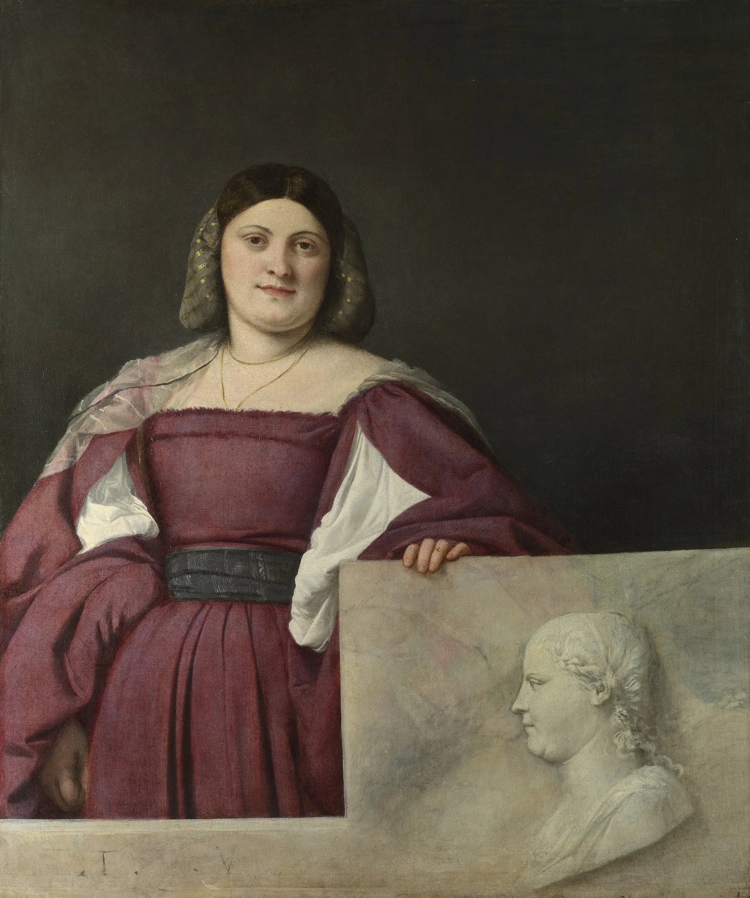 La Schiavona - Titian - Alpha Reproduction