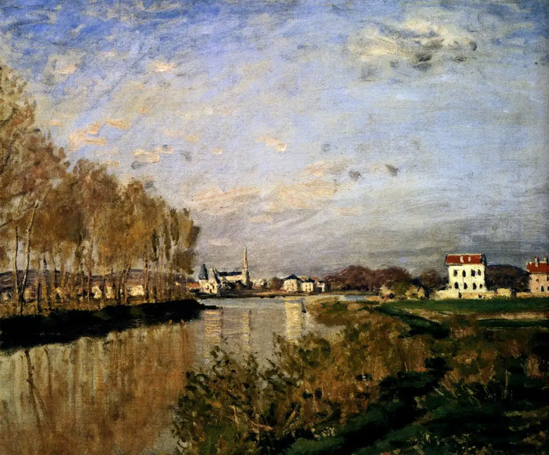 Seinen ved Argenteuil - Claude Monet
