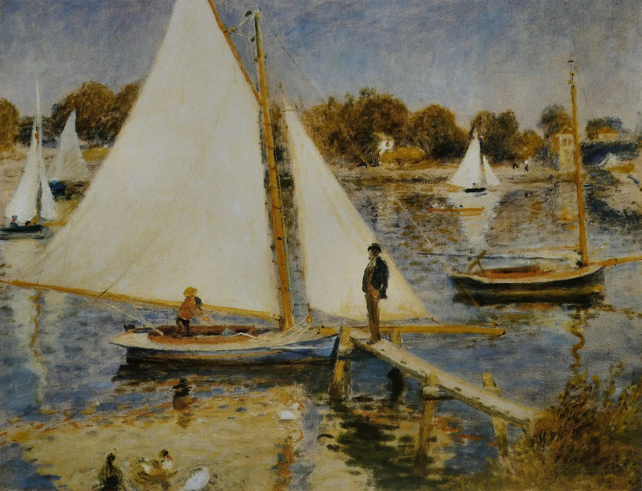 Seinen ved Argenteuil - Pierre-Auguste Renoir