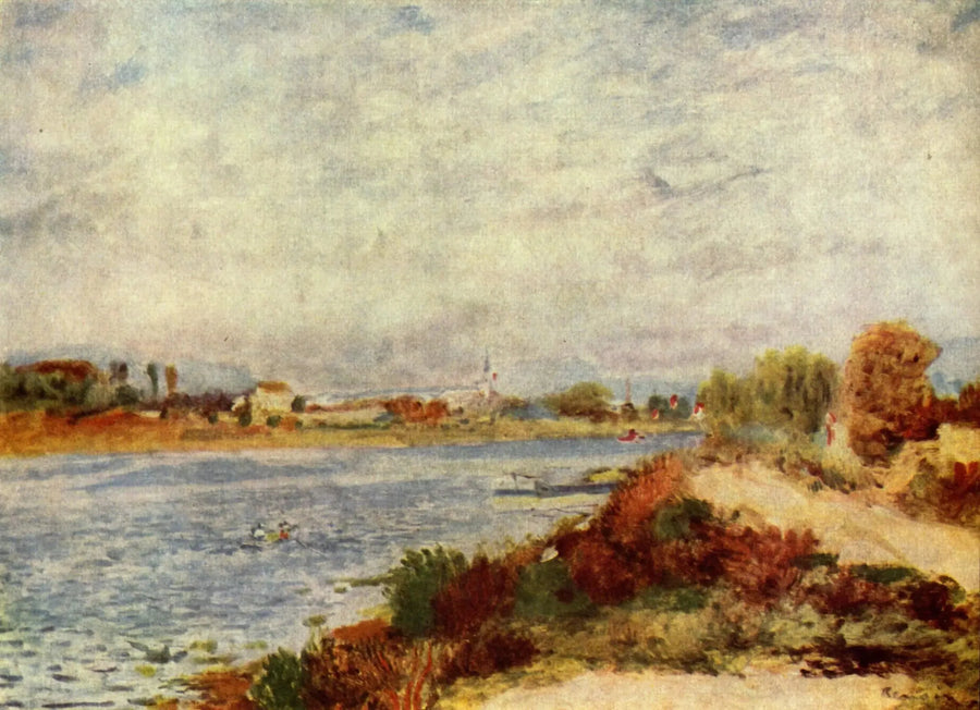 Seinen ved Argenteuil - Pierre-Auguste Renoir