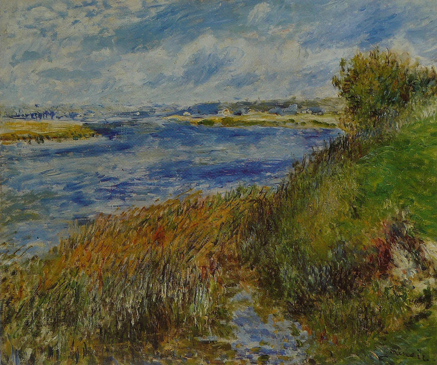 Seinen ved Champrosay - Pierre-Auguste Renoir