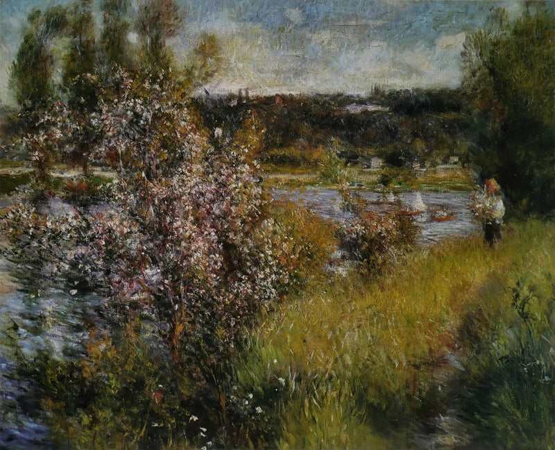 Seinen ved Chatou - Pierre-Auguste Renoir