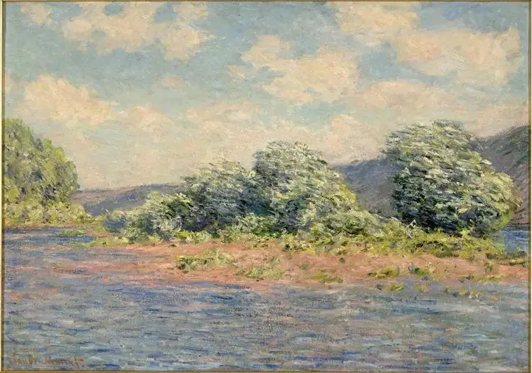 Seinen ved Port-Villez - Claude Monet